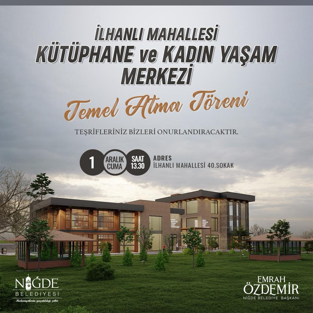 İlhanlı Mahallesi’ne Gençlik Ve Kadın Yaşam Merkezi