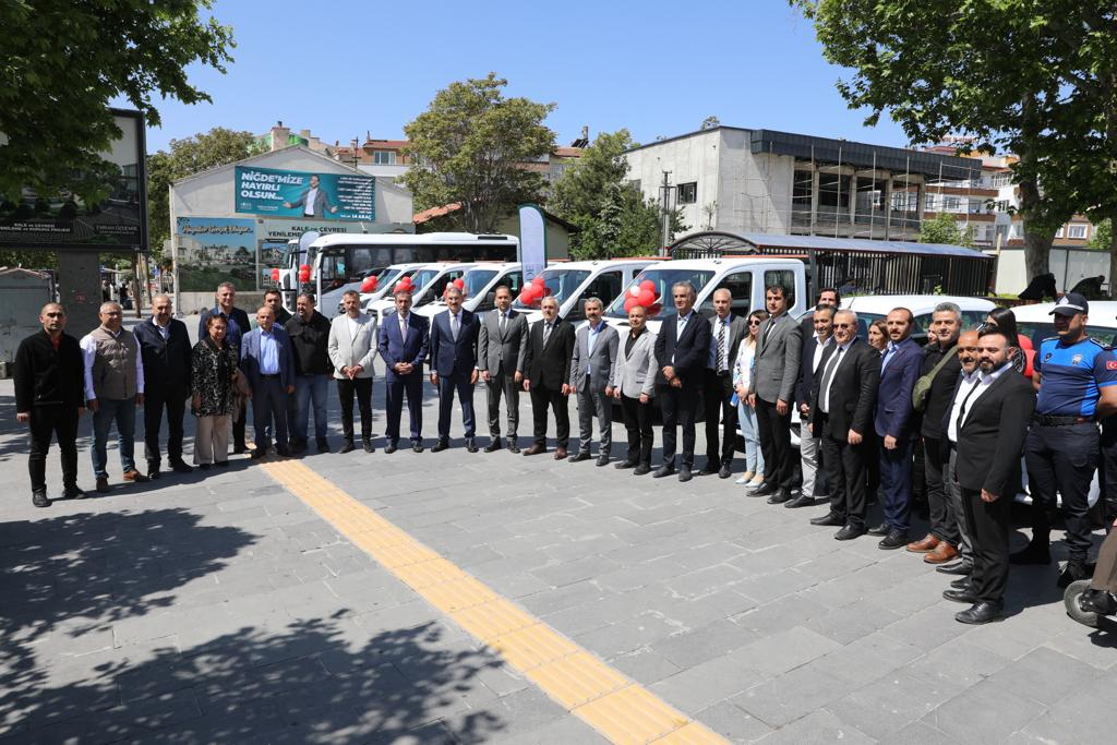 Niğde Belediyesi’nin Araç Filosu Gün Geçtikçe Büyüyor