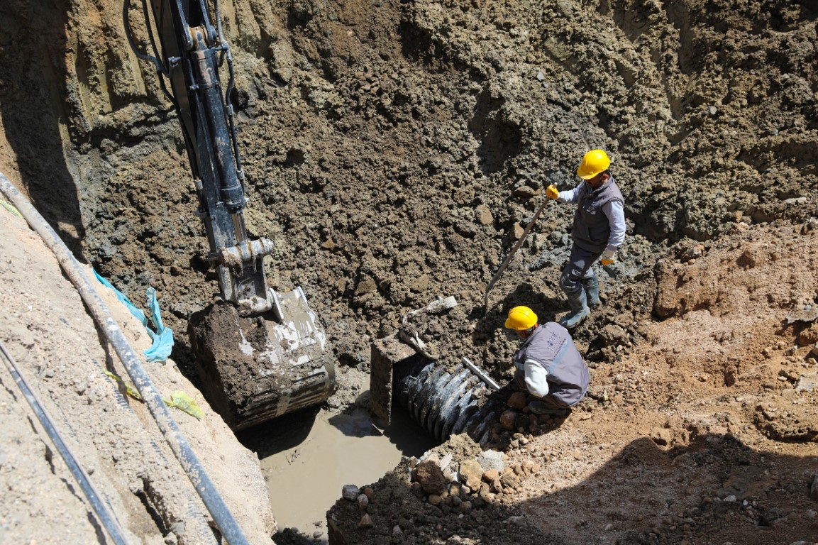 Su ve Kanalizasyon Müdürlüğü Çalışmalarını Aralıksız Sürdürüyor